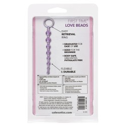 First Time Love Beads-Purple